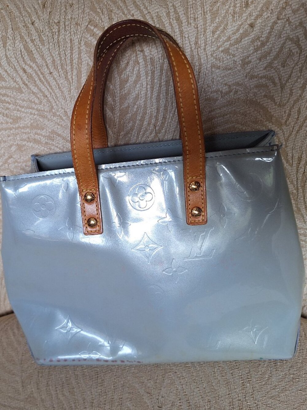 Louis Vuitton  Monogram Vernis Reade PM Purse